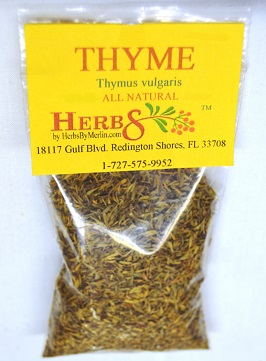 Thyme Leaf (Thymus vulgaris).
